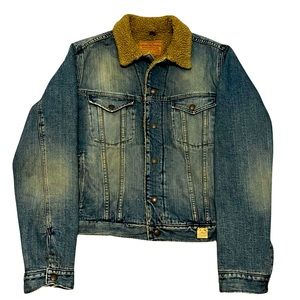 Abercrombie vintage workwear denim jacket